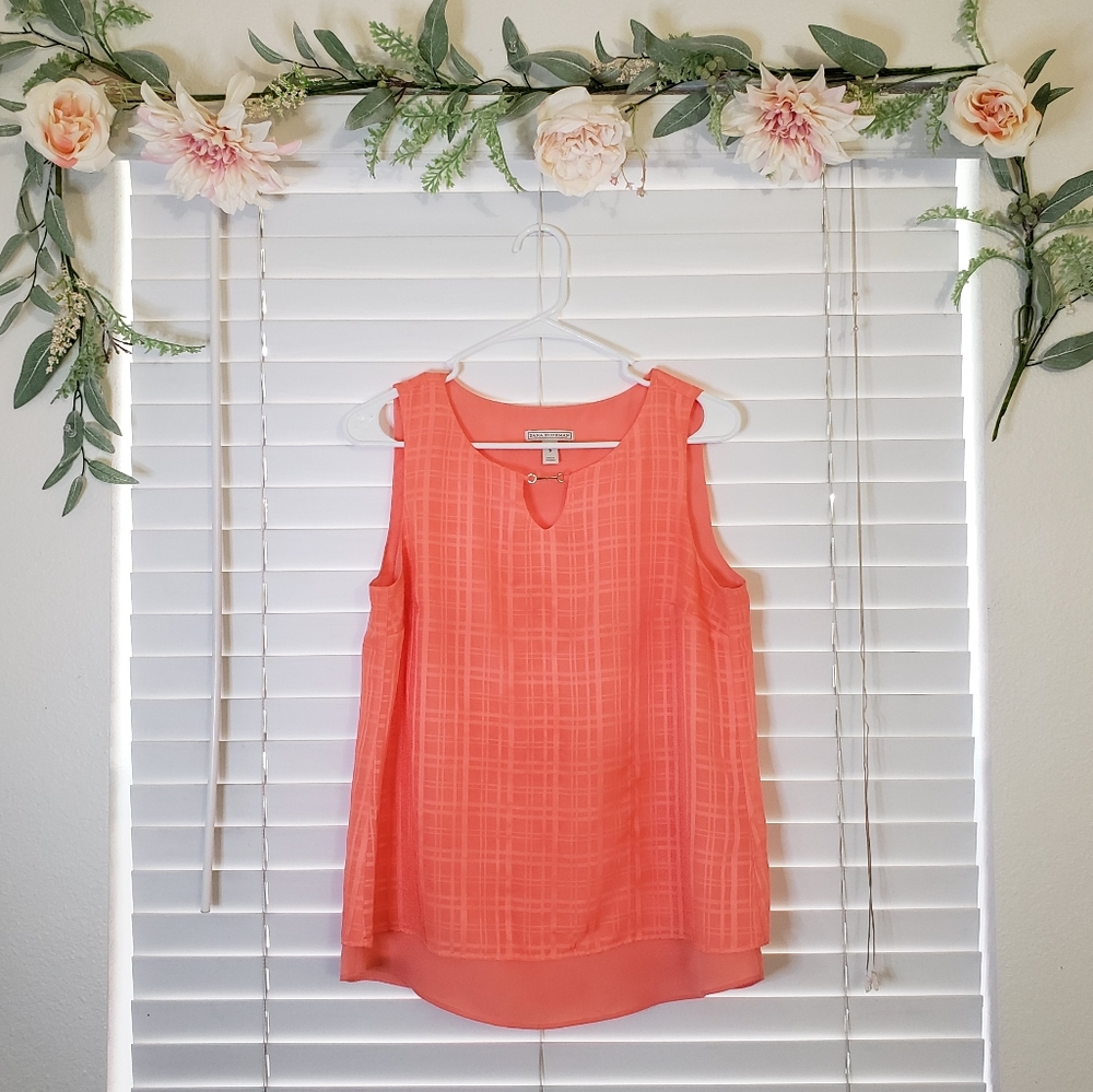 Dana Buchman - Salmon Blouse
